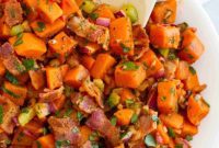 Sweet Potato and Crispy Bacon Salad