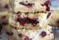 Ruby Cranberry Dream Bars