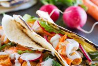 Kickin’ Buffalo Chicken Tacos