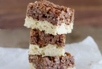 Yin and Yang Rice Krispie Treats