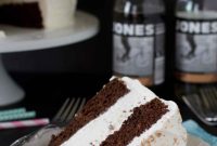 Frothy Root Beer Ice Cream Cake