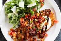 Tomato Basil Bruschetta Chicken