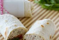Mediterranean Pesto Chicken Wraps