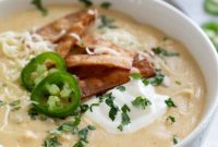 Zesty Verde Chicken Enchilada Soup