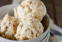 Spiced Pumpkin Toffee Crunch Ice Cream
