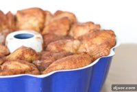 Molten Fudge Marshmallow Monkey Bread