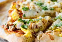 Mexican Turkey Breakfast Pizza Fiesta
