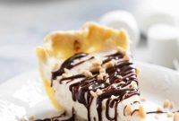 Decadent Toffee Cloud Pie