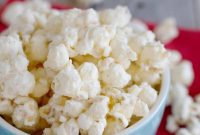 Spiced Eggnog Popcorn