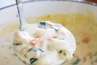 Velvet Chicken Gnocchi Soup