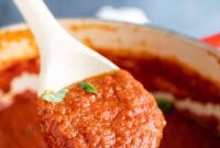 Perfect Homemade Marinara