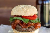 Sweet Heat Chipotle Honey BBQ Burgers