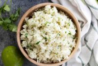 Cilantro Lime Rice