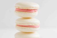 Tropical Strawberry Macarons