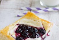 Creamy Blueberry Puff Pastry Danish