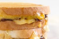 Bacon Jam Grilled Cheese Perfection