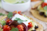 Vibrant Veggie Tostada Creations