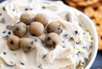 Heavenly Chocolate Chip Cookie Dough Dip