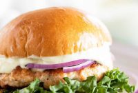 Savory Salmon Burgers