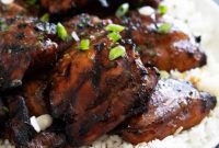 Sticky Honey Soy Glazed Chicken