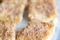 Four Ingredient Coconut Bliss Bars