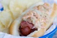 The Ultimate Pastrami Hot Dog