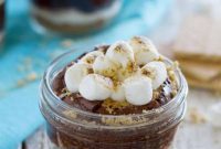 Jarred Peanut Butter Smores