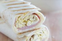 Cordon Bleu Grilled Chicken Wraps
