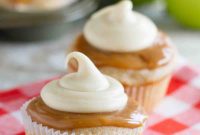 Decadent Caramel Apple Cupcakes