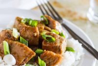 Sticky Sesame Slow Cooker Pork