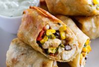 Crispy Southwestern Rolls