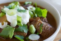 Fiesta Slow Cooker Beef Stew