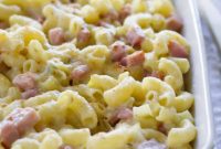 Smoked Ham and Golden Macaroni Delight