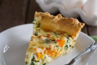 Savory Butternut Squash and Kale Quiche