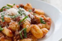 Pillowy Gnocchi with Rich Meat Ragu
