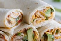 Savory Bean and Cheese Wraps