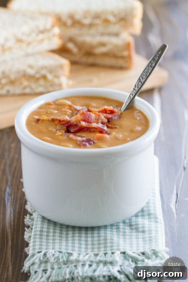 Hearty Bean and Bacon Soup 1 featured 18676