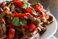Quick Steak and Pepper Stir Fry