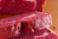 Cream Cheese Swirled Red Velvet Loaf