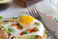 Savory Breakfast Tostadas