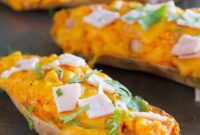 Loaded Twice-Baked Sweet Potatoes