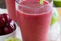 Clean Slate Reviews Cherry Coconut Smoothie
