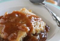 Easy Everyday Gooey Slow Cooker Caramel Blondies