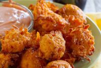 Golden Sweet Potato Tots with Velvety Ketchup