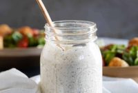 Creamy Homemade Ranch Dressing