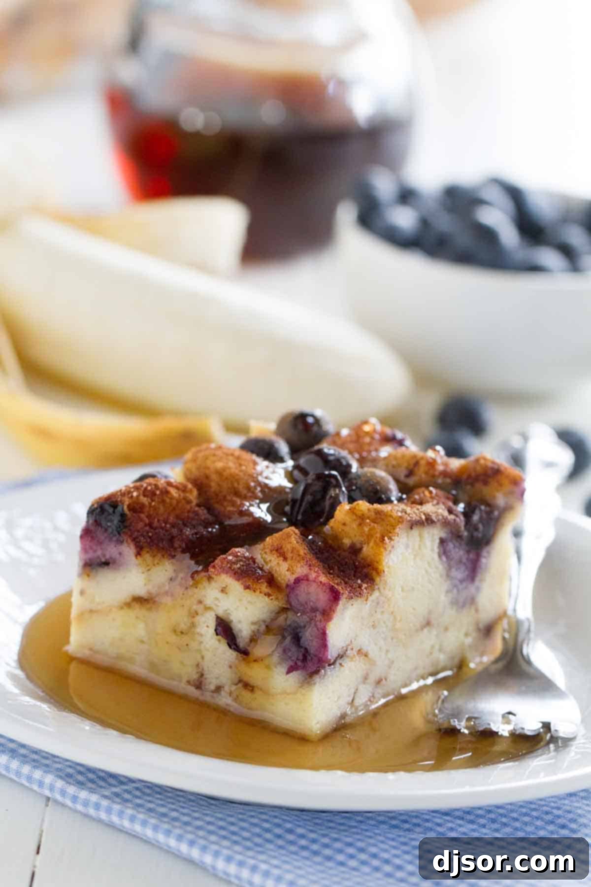Baked Blueberry Banana French Toast 1 featured 19442