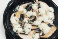 Golden Thyme Mozzarella Mushrooms