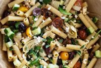 Bright Mediterranean Pasta Salad