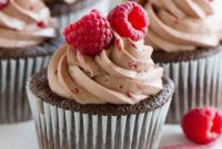 Decadent Chocolate Raspberry Cupcakes