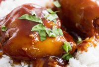 Slow Cooker Honey Garlic Chicken